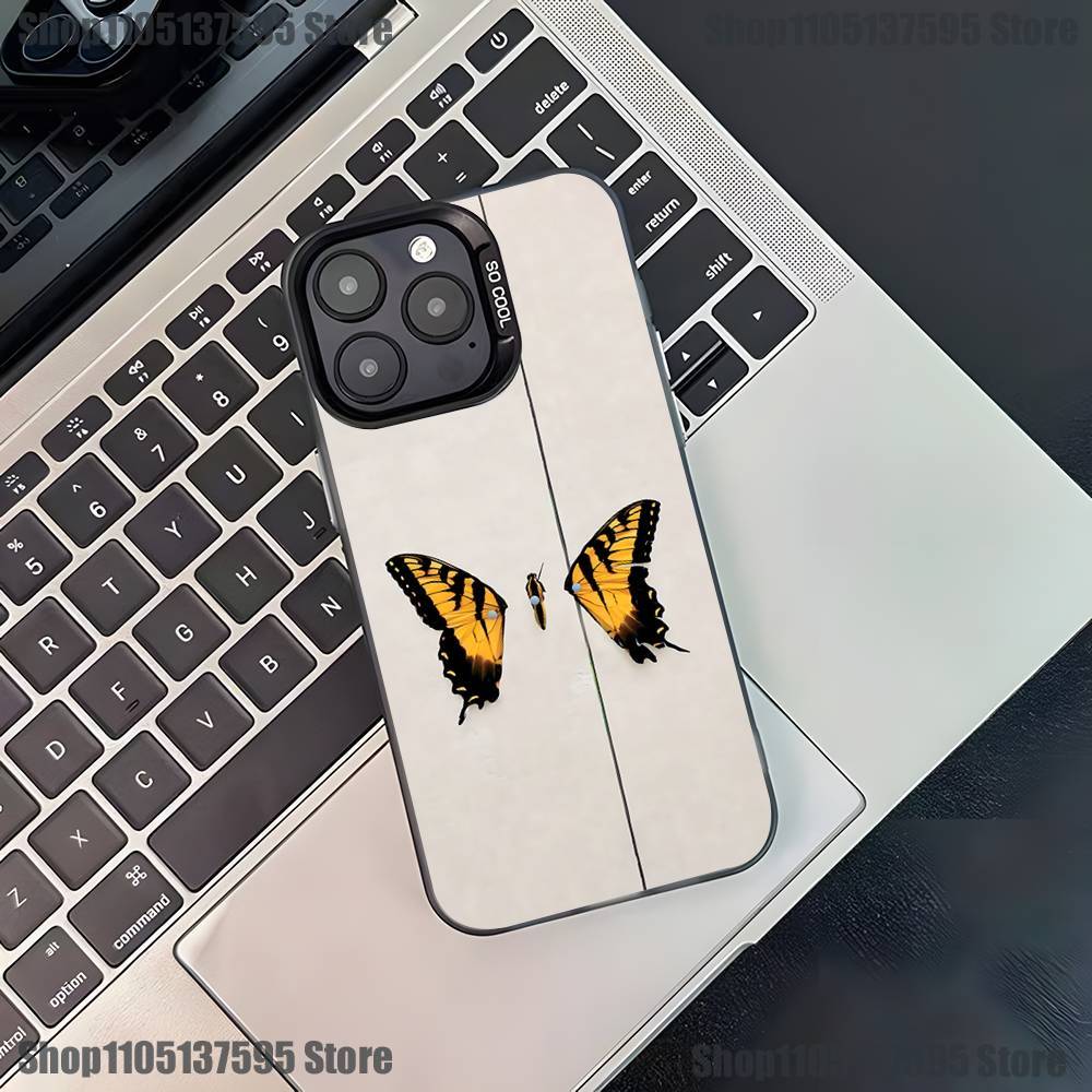 COOL Band P-Paramore Phone Case For iPhone 17,16,15,14,13,12,11,Pro,XS,Max,Plus,Mini,SE4,E Black Matte Shockproof Cover