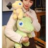 Cute Big-eyed Dinosaur Plush Toy Stuffed Animal Doll Sitting Tyrannosaurus Rex Children's Comfort Sleeping Toy