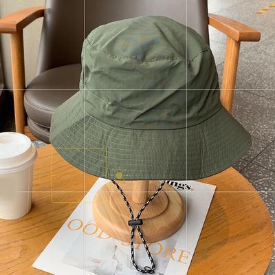 Modny kapelusz typu bucket na zewnątrz dla mężczyzn i kobiet, letni, szybkoschnący, składany, ochrona przeciwsłoneczna, kapelusz rybacki do wędrówek, wędkowania