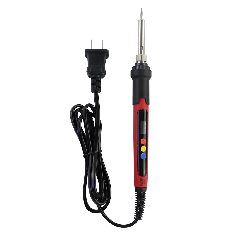 90W Electric Soldering Iron Adjustable Temperature LCD Digital Display 110V 220V Solder Welding Desoldering Tools Kit