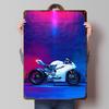 Motorcycle Panigale Tinplate Poster Customized Wall Art Vintage Metal Signs Retro Tin Plaque for Interior Decoration Living Room