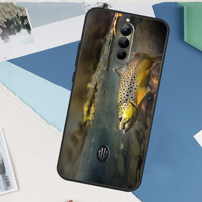Trout Fish Fishing For Nubia Red Magic 10 Pro Plus 6 7 6S 7S Pro 5G 6R RedMagic 8S 9S 9 8 Pro Plus Phone Case