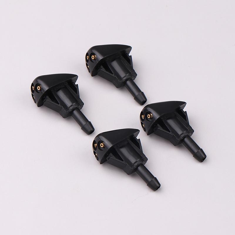 2Pcs 3Holes Car Windshield Wiper Washer Spray Nozzle Universal Car Windshield Washer Nozzles Wiper Water Spray Jet Auto Accessor