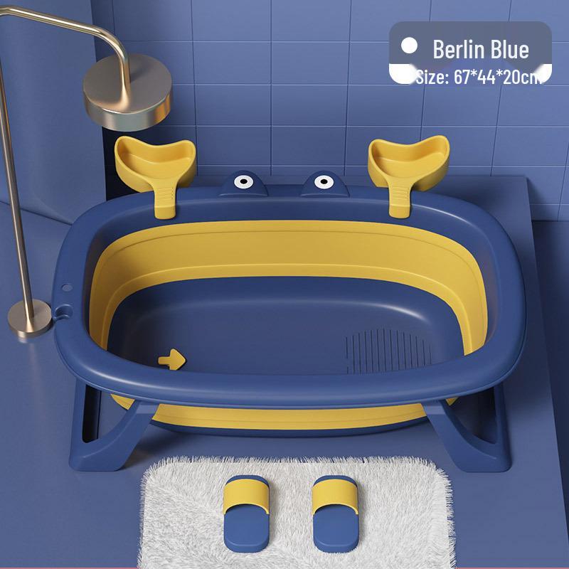 

Foldable Infant Bathtub with Baby Support – Extra Large, Adjustable for Newborns