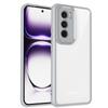 Oppo Reno12 CPH2625 Case Plating Silicone Bumper Shockproof Clear Back Cover Hard Phone Case for Oppo Reno 12 Reno12 5G CPH2625