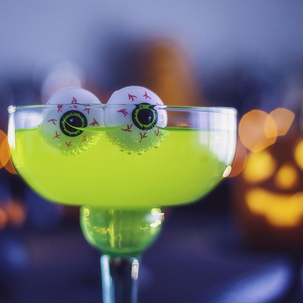 12Pcs Halloween Eyeballs Artificial Horror Scary Eye Balls Kids Trick Or Treat Prank Terror Props Halloween Decoration
