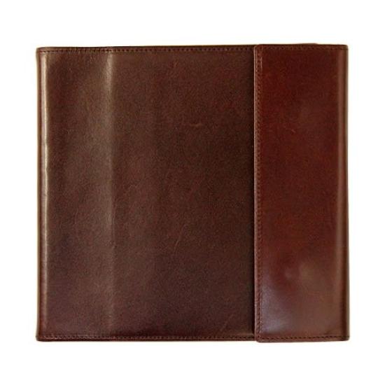 

Wake Stationery Оригинальный кожаный органайзер Quo Vadis формата Executive, обложка цвета вина, сделано в Японии, винный