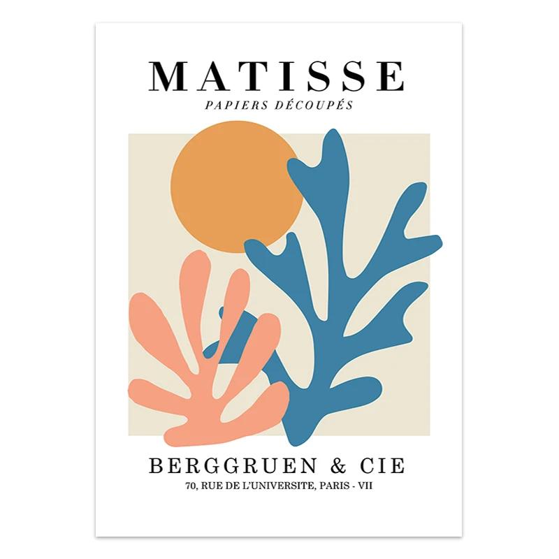 Abstract Canvas Painting Henri Matisse Artwork Wall Art Prints Body Face Stick Figure Poster Modern Pictures for Room Home Decor