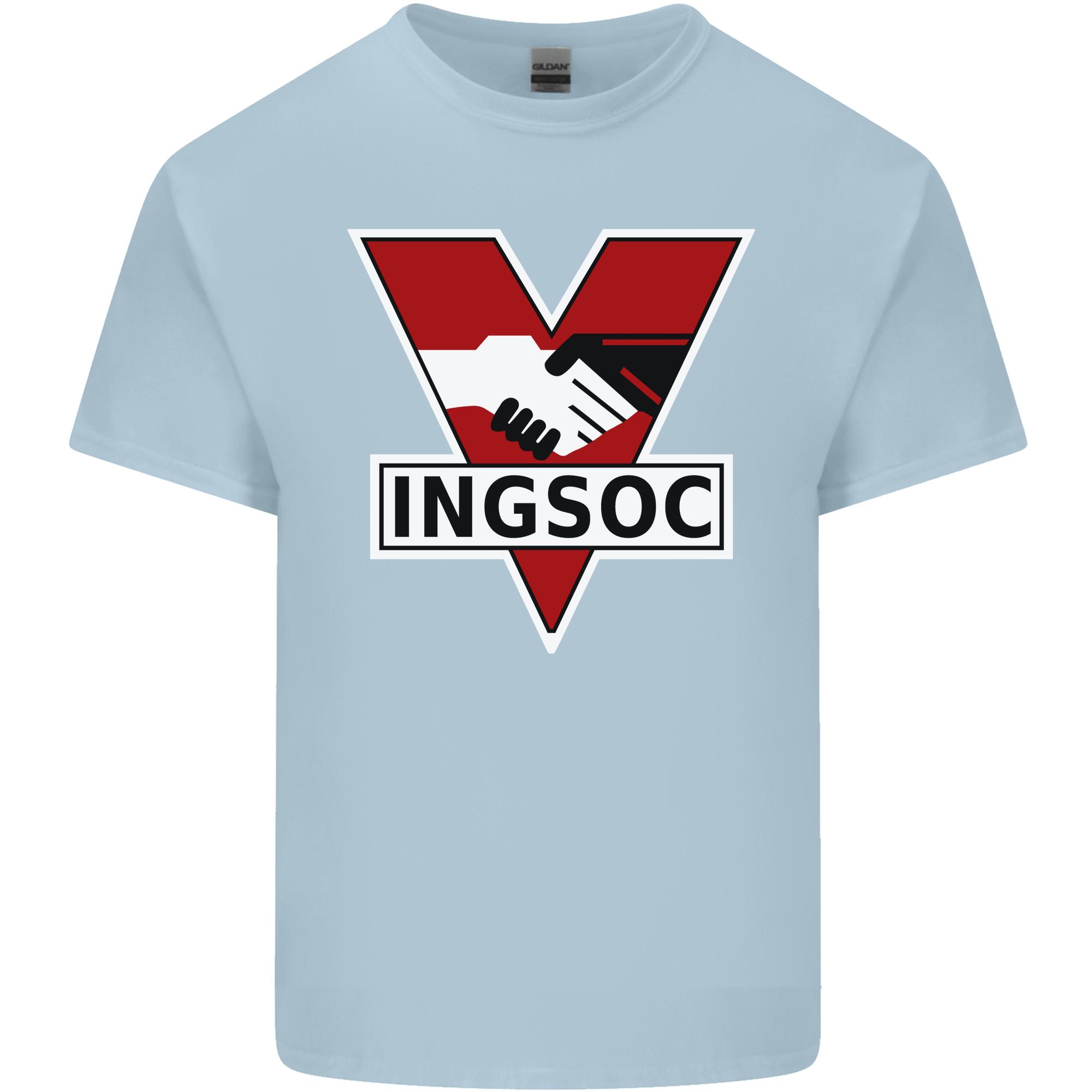 Ingsoc George Orwell English Socialism 1994 Unisexs Light Cotton Tshirt S