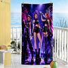Bad Girls Rock Beach Towel Super Soft & Absorbent Comfortable Lightweight