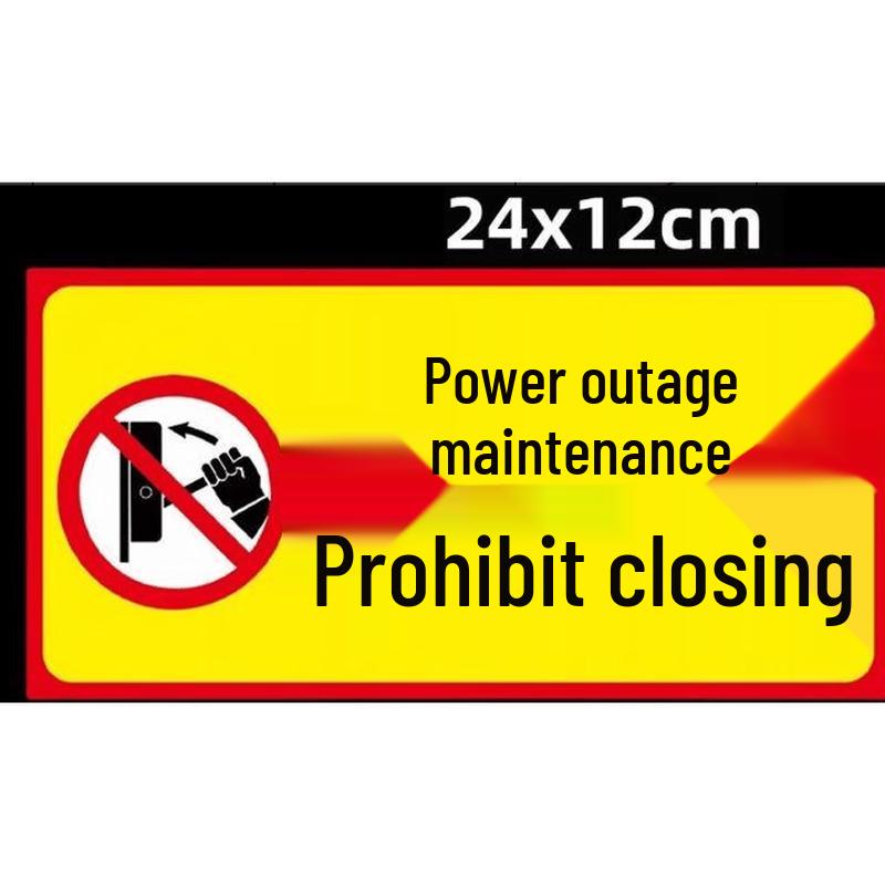 Abay Magnetic Lockout Tagout Safety Signs