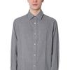 KENZO Shirts Men's Gray Lapel Moderate Other FB55CH4019DH-02