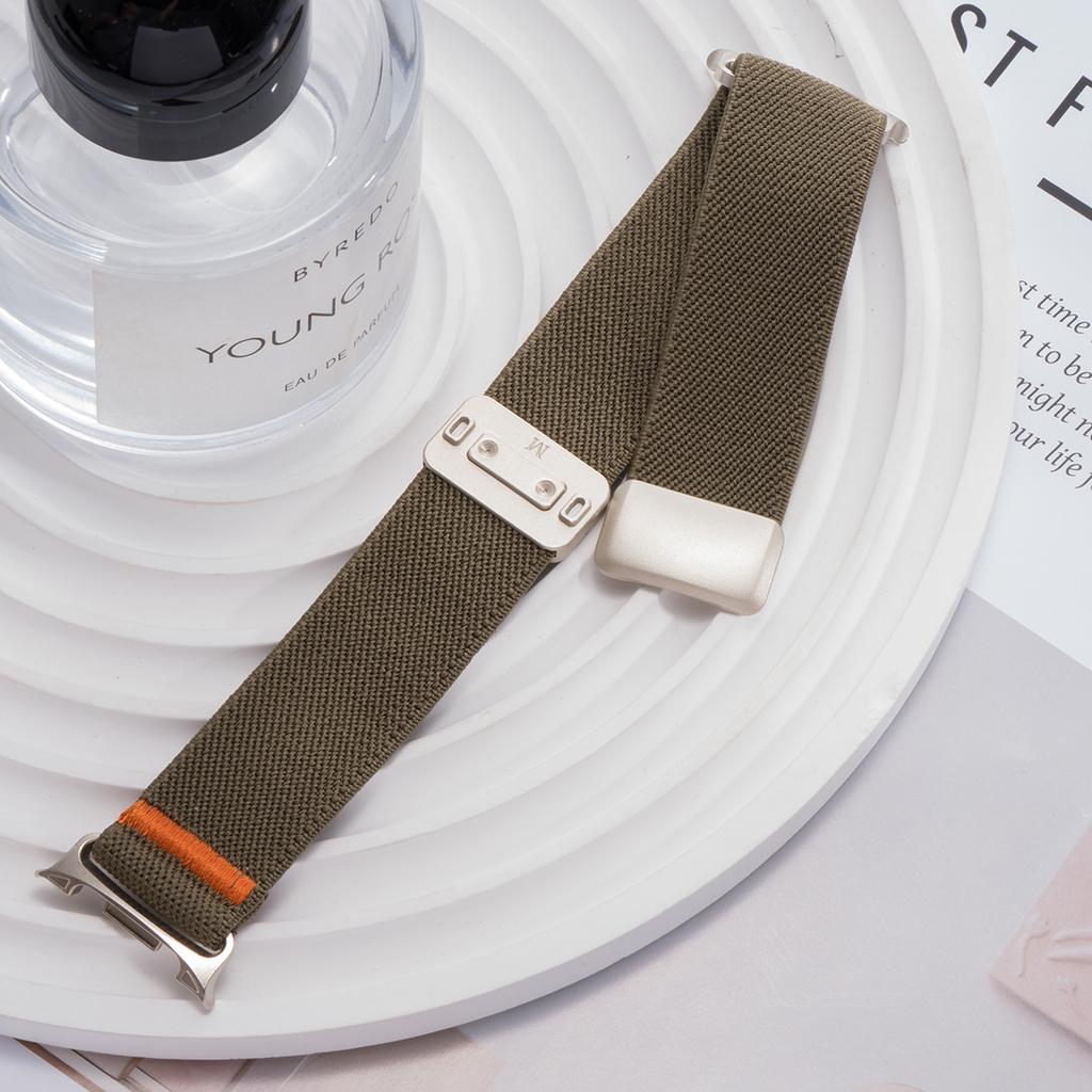 Nylon Band For Samsung Galaxy Watch 8 classic 46mm stretch Magnetic correa pulseira Bracelet Galaxy Watch 8 44mm 40mm Strap