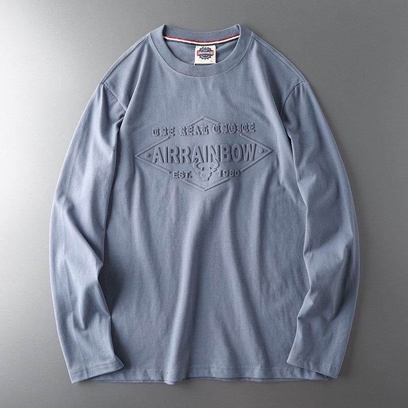 Trendy Cut Label Spring & Fall Export Men Long Sleeves T-Shirt