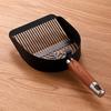 Stainless Steel Cat Litter Scoop Deep Shovel Cat Poop Sifting Tool Litter Box Scooper  Pet Cleaning