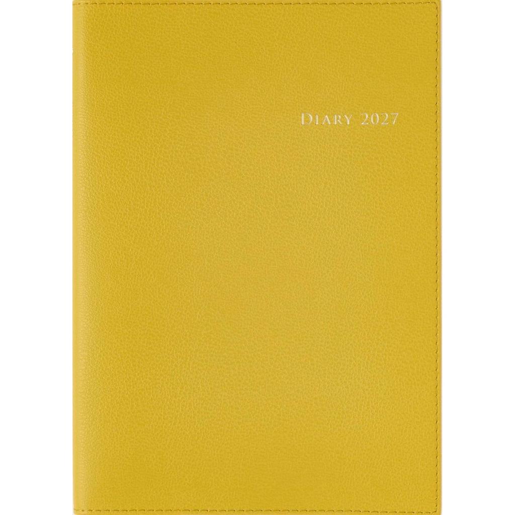 Takahashi Notebook 2027 A5 Weekly Desk Diary Casual 8 Mustard No. 438 (Starts December 2026)