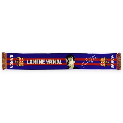 FC Barcelona Lamine Yamal Stripe Scarf