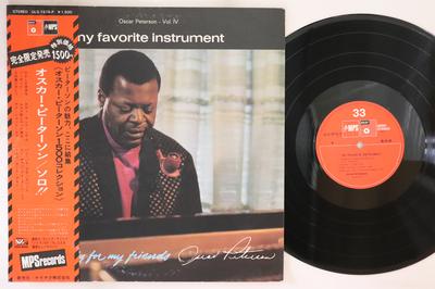 LP Record OSCAR PETERSON  My Favorite Instrument ULS1574PPROMO MPS Japan Obi Jazz Used