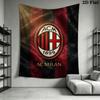 Ac Milan Crest Ornate Background Bedding 1 Duvet Cover 2 Pillowcase Without Core Bedding Set Duvet Cover And Pillowcase