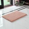 Non Slip Bath Mat Water Absorbent Soft Microfiber Shaggy Mat Thick Plush Bathroom Rug for Home or Hotel Machine Washable