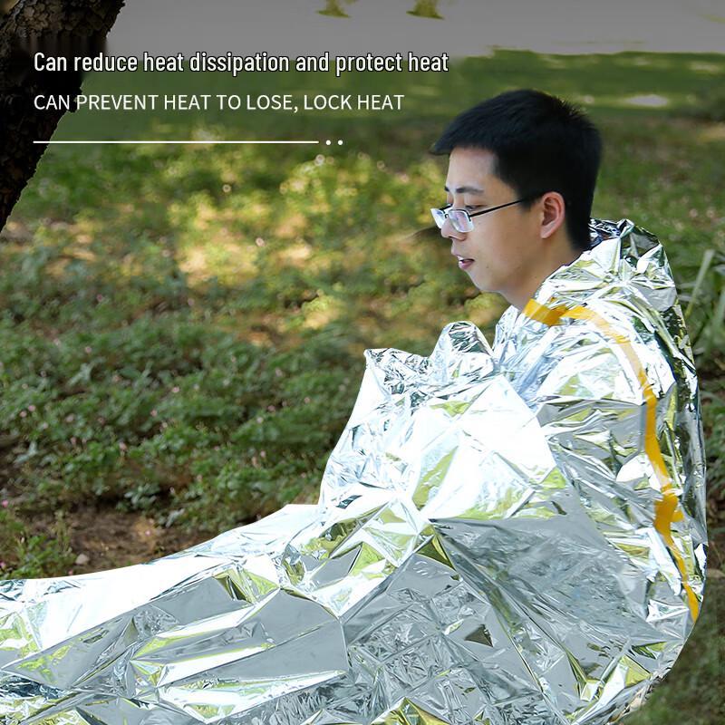 Sanjihuwai TP5040 Notfall-Überlebensdecke 3er-Pack