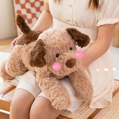 Welpe Liegende Puppe Niedliches Tier Plüschtier Klein Neu Bettpuppe Geschenk