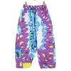 TYPICAL FREAKS TYPICAL FREAKS all-over print cotton wide pants Bottoms M Purple Blue WhiteUsed