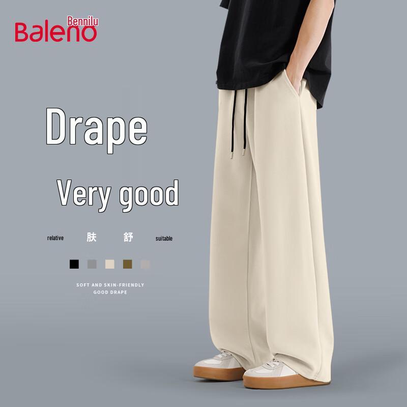 

Baleno Men s Solid Color Pique Cotton Blend Casual Sweatpants 3XL