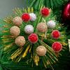 50Pcs Christmas Decoration Berry Christmas Tree Ornament for Home Room Decor Xmas New Year 2025 DIY Craft Gift Garland Accessory