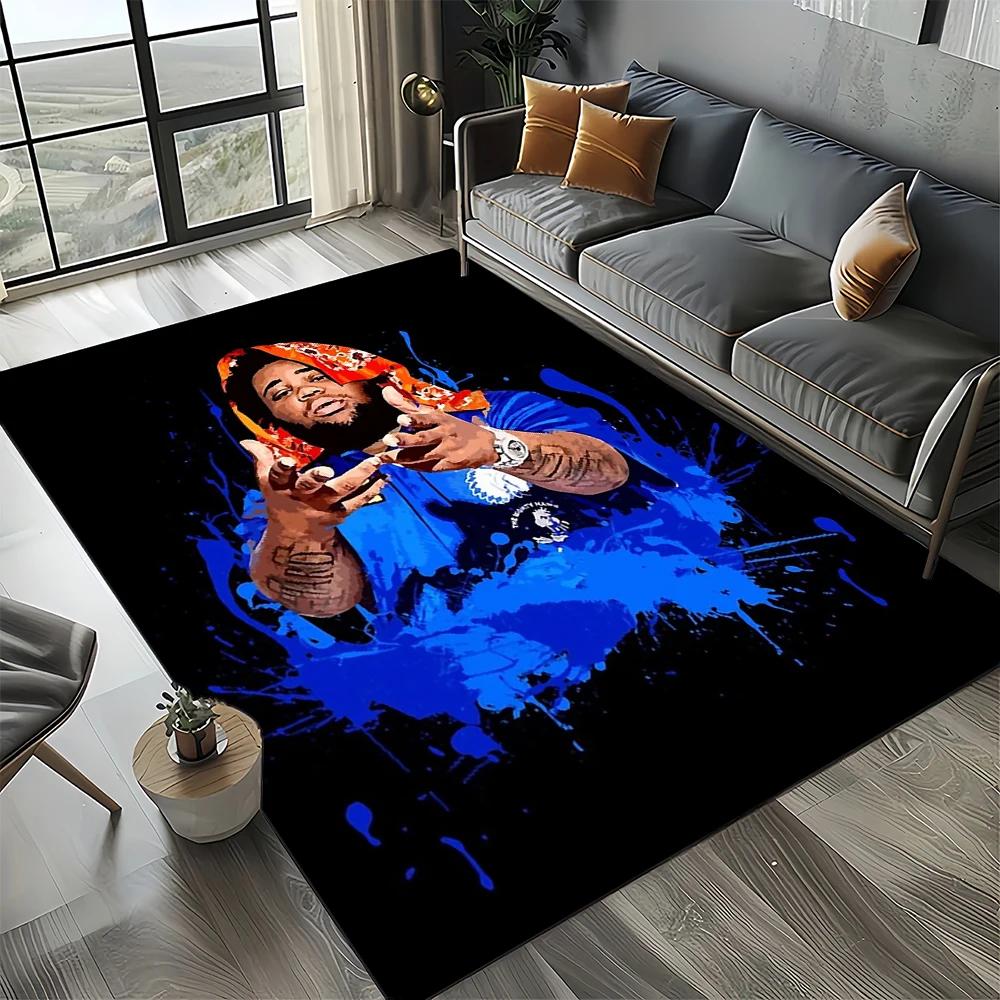 2025 New Style Rod Wave Rapper Area Rug,Carpet Rug for Home Living Room Bedroom Sofa Doormat Decor,kids Play Non-slip Floor Mat