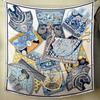 Dunhuang ethnic style cashew flower silk scarf women's 111% mulberry silk neck protection fashionable versatile high-end shawl