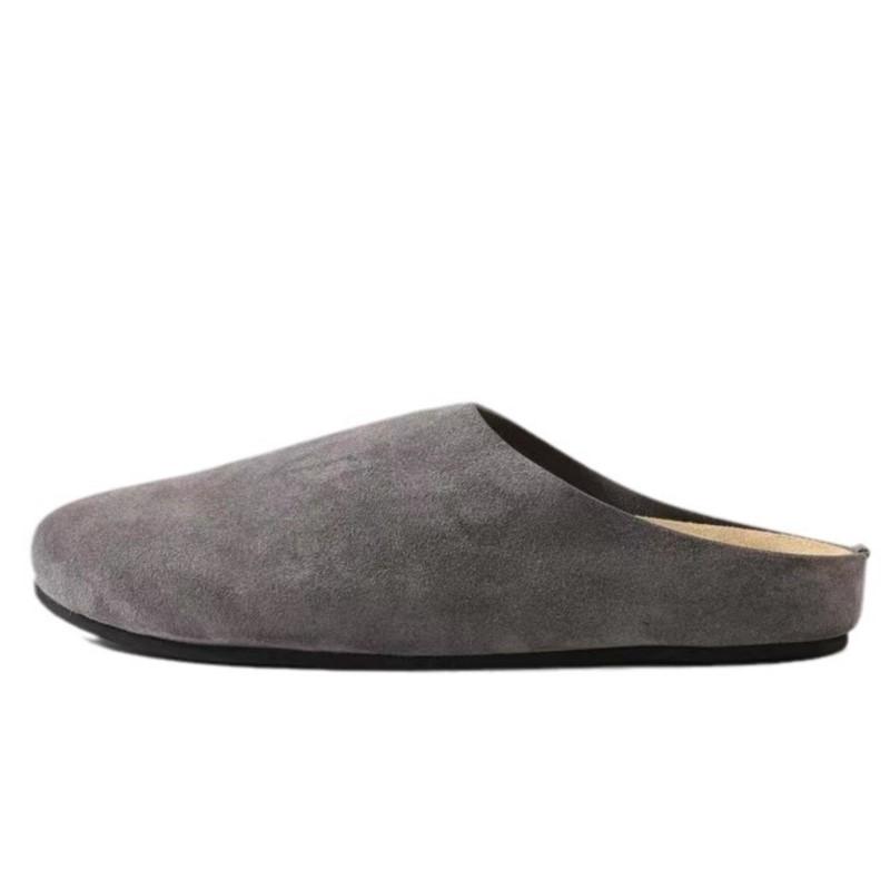 Fashion Crestar New Women's Slippers Fashion Spring Thick Sole Casual Flat Shoes Outdoor Beach Sandals Brand Suede Clogs Mules Slippers
