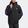 Adidas Outdoor Sports Hooded Down Jacket Men Outerwear Black HC0279