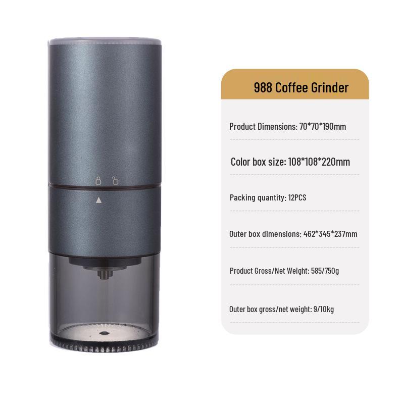 Tragbare elektrische Kaffeemühle