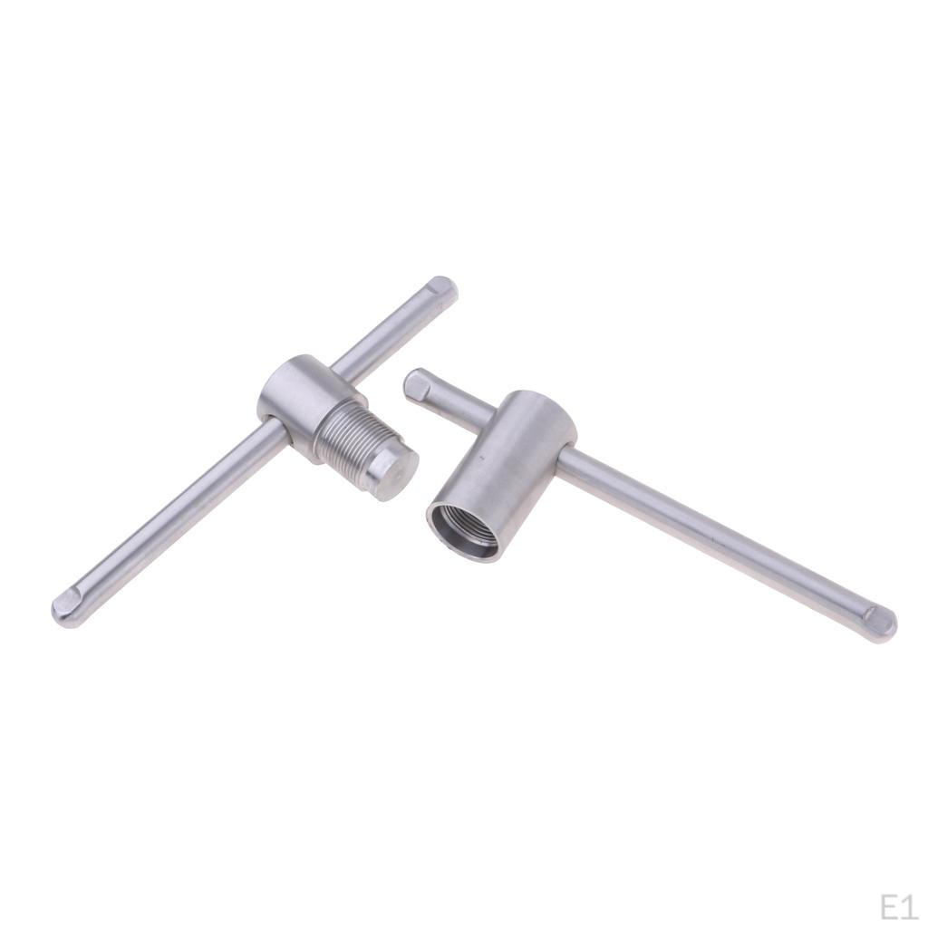 Pool Cue Tip Press Tool Shaper Stainless Steel 10-14mm Billiard Stick Cues Shaping