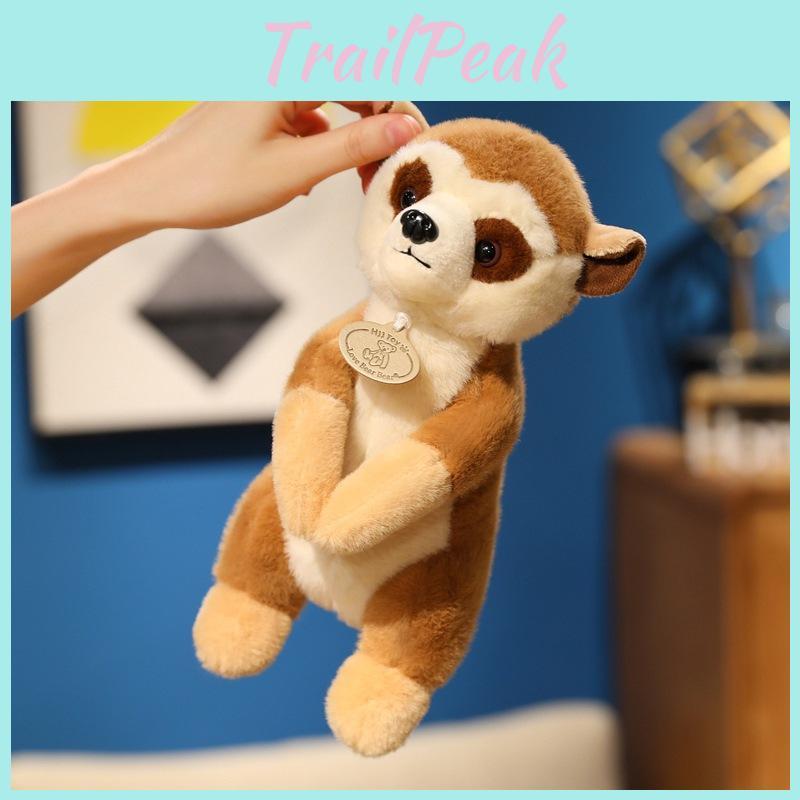 Plush Lemur Toy With Long Tail For Kids Gift And Cuddle