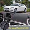 High-quality leather instrument panel protection pad and light-proof pad for Mazda 3 Mazda3 BM 2013-2018 car styling accessories