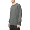 Uniqlo Solid Color Long Sleeve T-Shirt Unisex Tops Dark-Green 465193-58