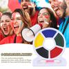 Палітра кольорів Football Shape 6 Colours Face Body Paint High Pigmented Face Body Palette Halloween Cosplay Party Face FX Makeup Palette for Adults Children