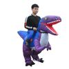 Halloween Cavalcata Velociraptor Costume Gonfiabile Costume Gonfiabile Tirannosauro Bambola Cartone Animato Vestito Spettacolo Teatrale Festa
