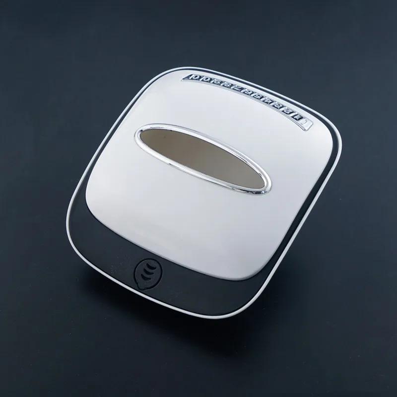 Household Car Tissue Box Functional  Aromatherapy Sun Visor Tissue Box  Accessories Holder Paper Napkin Clip Tissue Paper Box