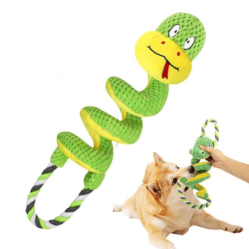 

Built-in Squeak Maker Squeaky Dog Toy Tear Resistant Puppy Tug of War Toys Dog Chew Toy Small Dogs
