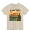 Grand Teton National Park T-Shirt: Retro Mountain Graphic Tee