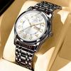 Men'S Watch Double Calendar Fashion Casual Business Simple High-End Quartz Watch