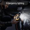 A80X-Car Jump Starter With 10000Mah Air Compressor LCD Screen Portable Booster Battery