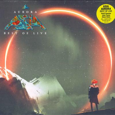 Disc LP ASIA - Aurora - Best Of Live SECLP250 Secret Records 2021 UK Rock