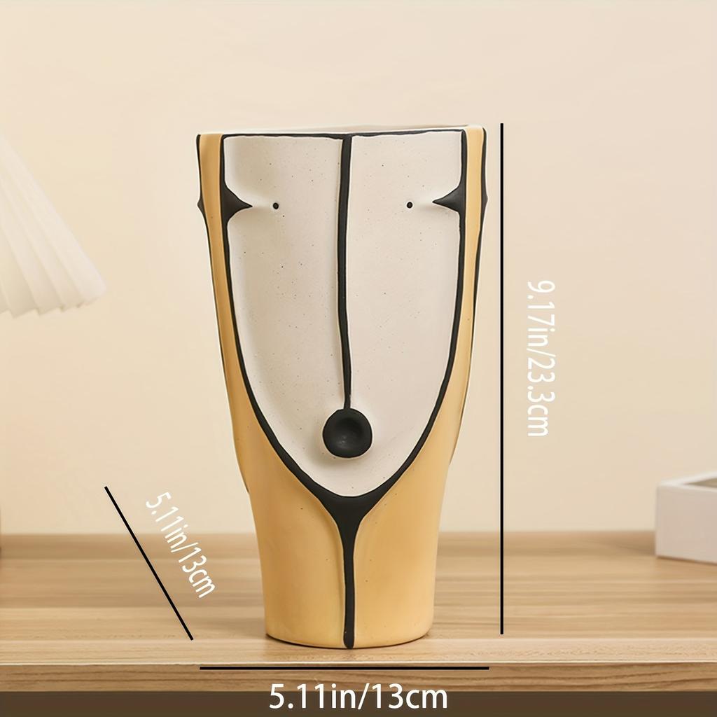 Nordic Art Vase Ceramic Home Decor Creative Flower Pot Living Room Decoration Wholesale