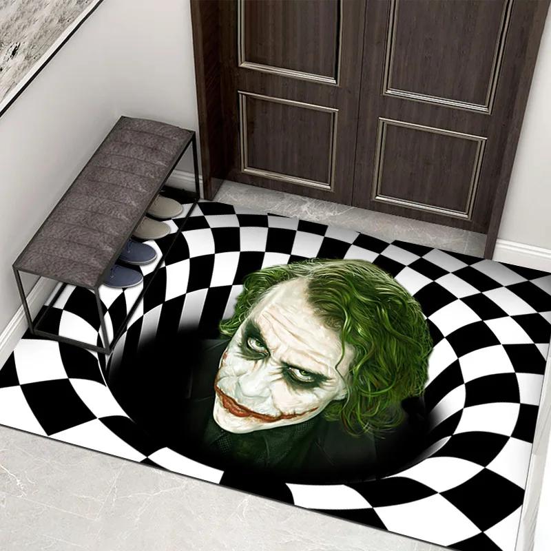 Christmas Non-slip Floor Mat Bathroom Living Room Absorbent Carpet Indoor Kitchen Doormat Shoe Mat Christmas Home Decorations