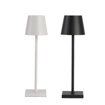 Dvoutónová vysokonožní nabíjecí stolní lampa Dekor nočního světla