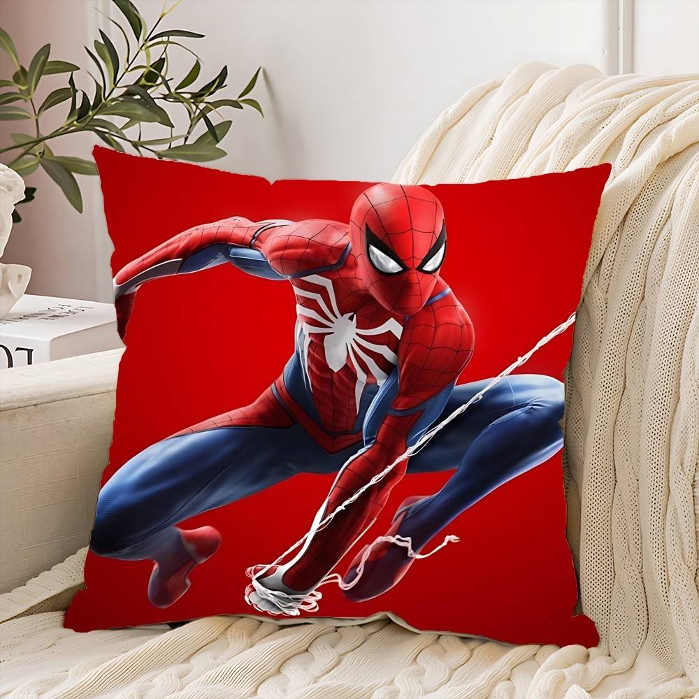 

S-Человек-паук Наволочка Наволочка в скандинавском винтажном стиле Чехлы для подушек Декор для дома Гостиная Диван Сиденье 16x16Inch